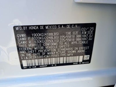 2025 Honda HR-V Sport