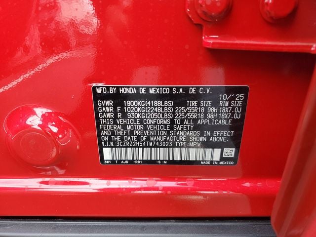 2026 Honda HR-V Sport