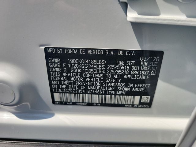 2026 Honda HR-V Sport