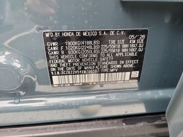 2027 Honda HR-V Sport