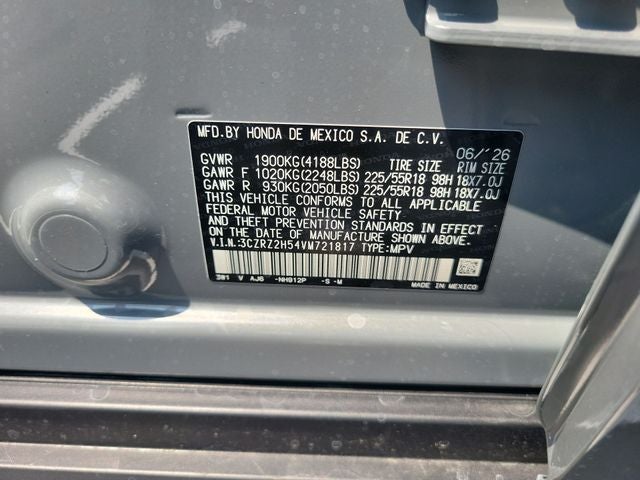 2027 Honda HR-V Sport