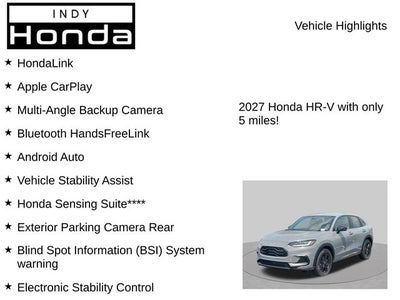 2027 Honda HR-V Sport