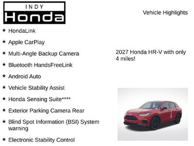 2027 Honda HR-V Sport
