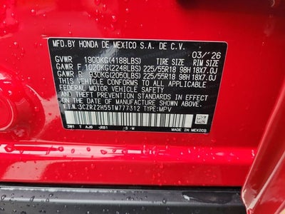 2026 Honda HR-V Sport