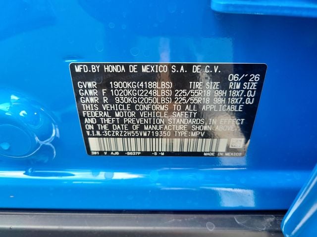 2027 Honda HR-V Sport
