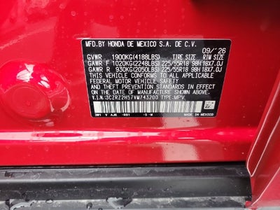 2027 Honda HR-V Sport