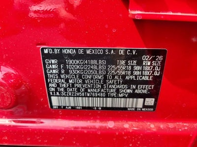 2026 Honda HR-V Sport