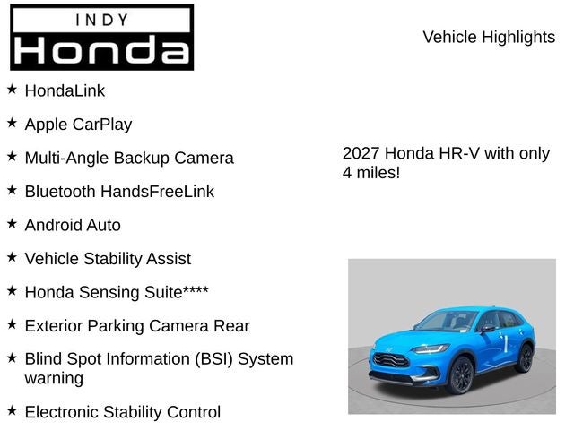 2027 Honda HR-V Sport