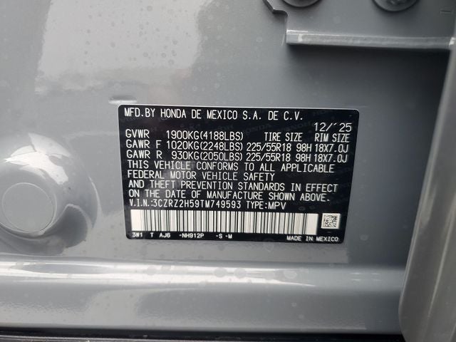 2026 Honda HR-V Sport