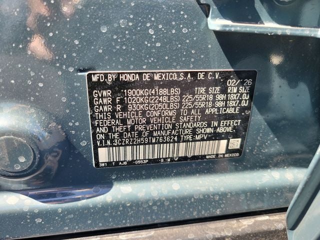 2026 Honda HR-V Sport