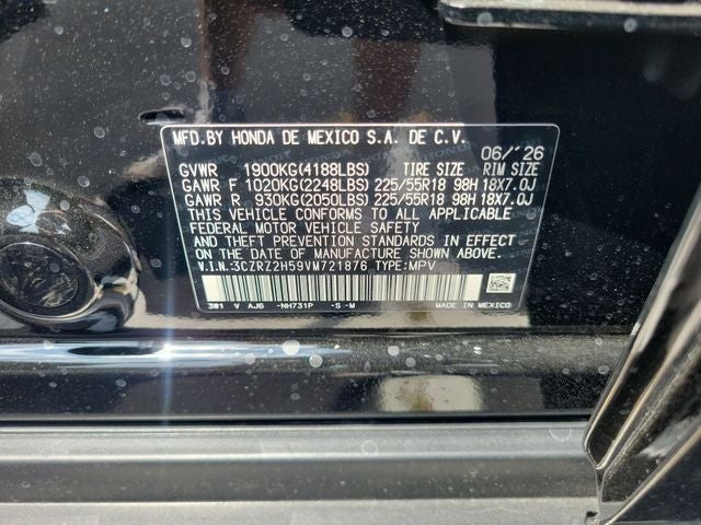 2027 Honda HR-V Sport