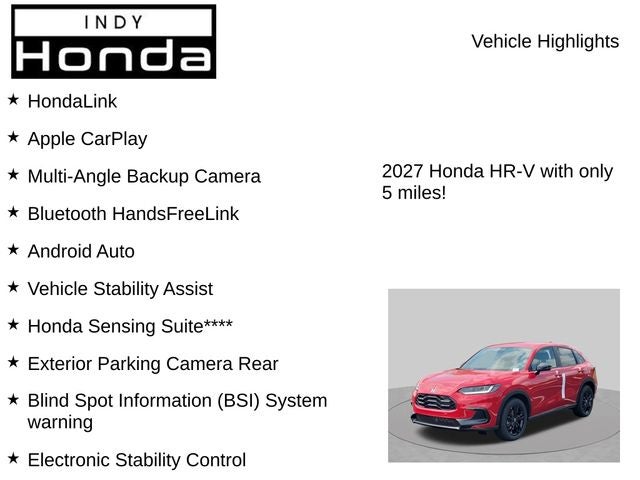 2027 Honda HR-V Sport