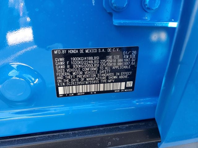 2026 Honda HR-V Sport