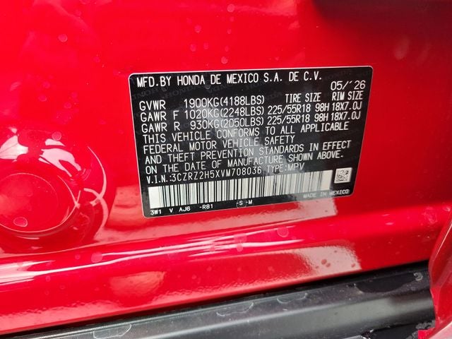 2027 Honda HR-V Sport