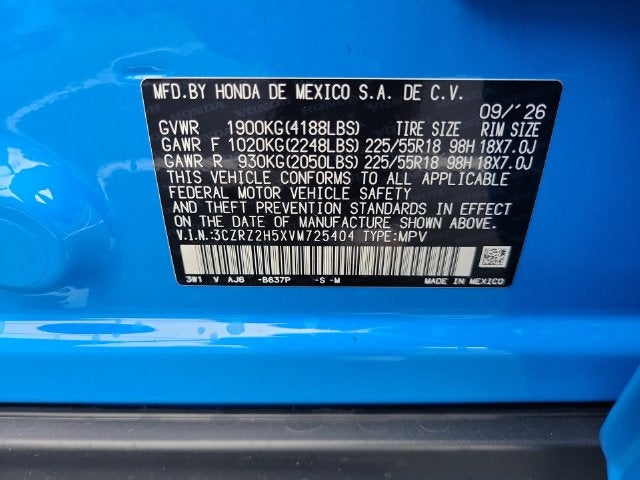 2027 Honda HR-V Sport