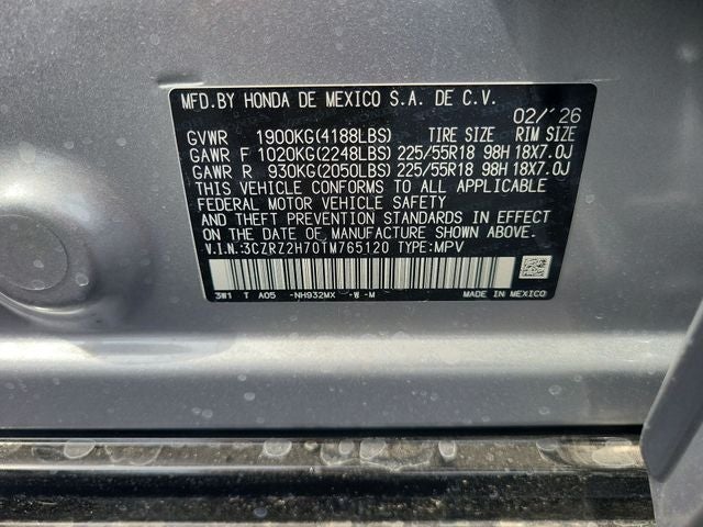 2026 Honda HR-V EX-L