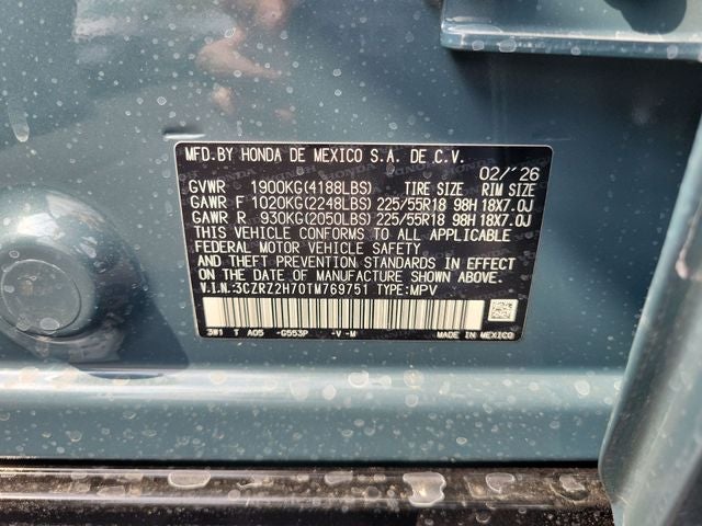 2026 Honda HR-V EX-L