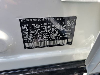 2027 Honda HR-V EX-L