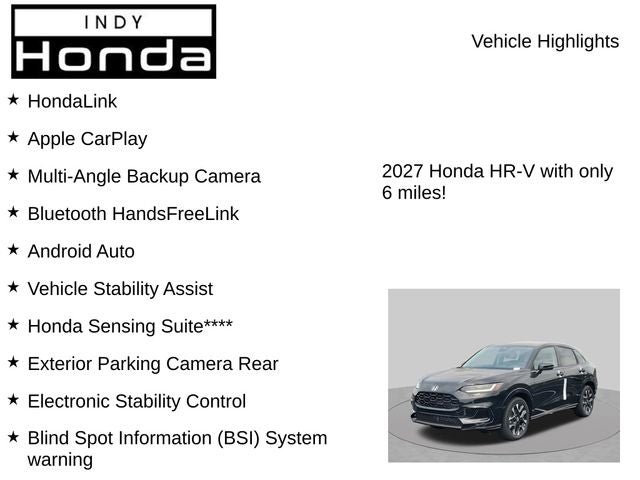 2027 Honda HR-V EX-L