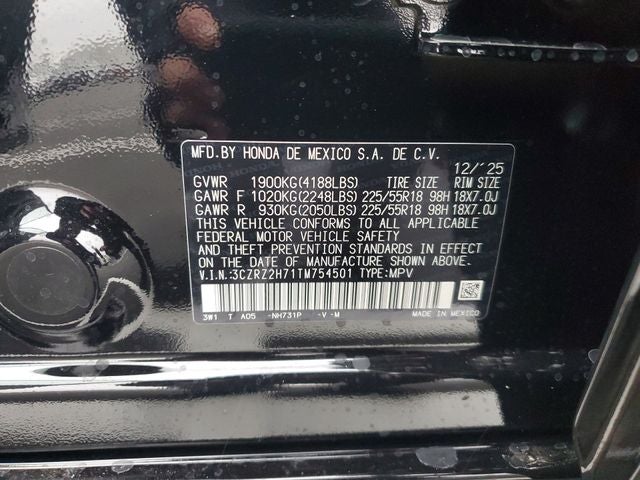 2026 Honda HR-V EX-L