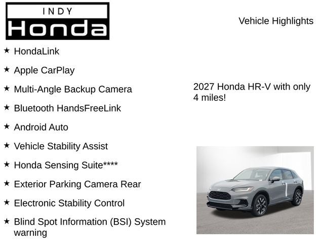 2027 Honda HR-V EX-L