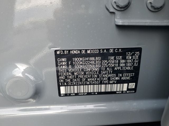 2026 Honda HR-V EX-L