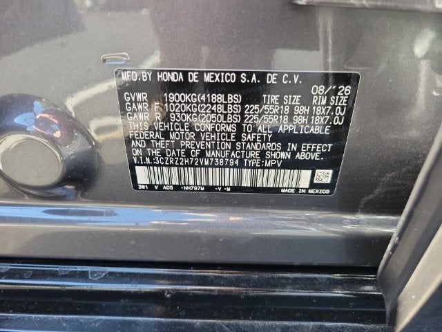 2027 Honda HR-V EX-L