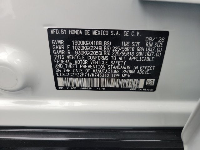 2027 Honda HR-V EX-L