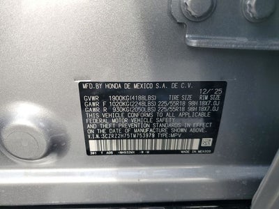 2026 Honda HR-V EX-L