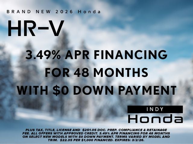 2026 Honda HR-V EX-L