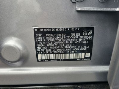 2026 Honda HR-V EX-L