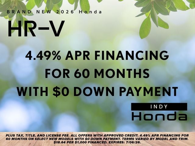 2026 Honda HR-V EX-L