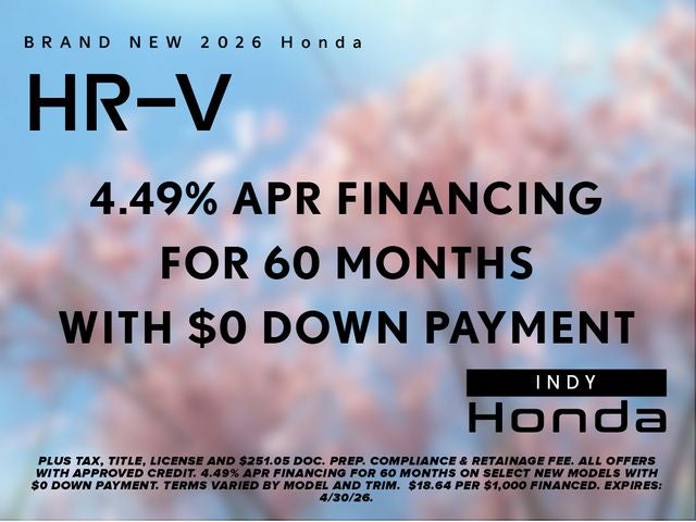 2026 Honda HR-V EX-L