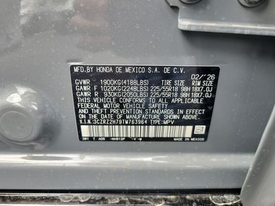 2026 Honda HR-V EX-L