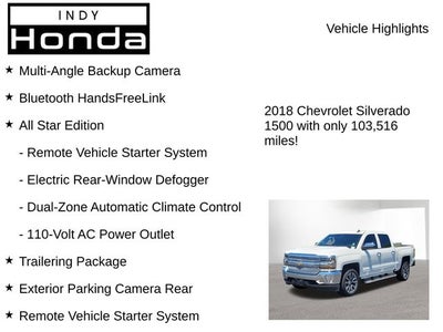 2018 Chevrolet Silverado 1500 LT LT1