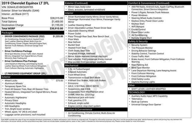 2019 Chevrolet Equinox LT
