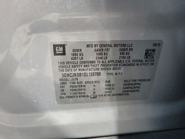 2016 Chevrolet Trax LS