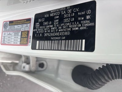 2022 Kia Rio S