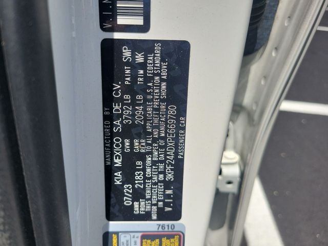 2023 Kia Forte LXS
