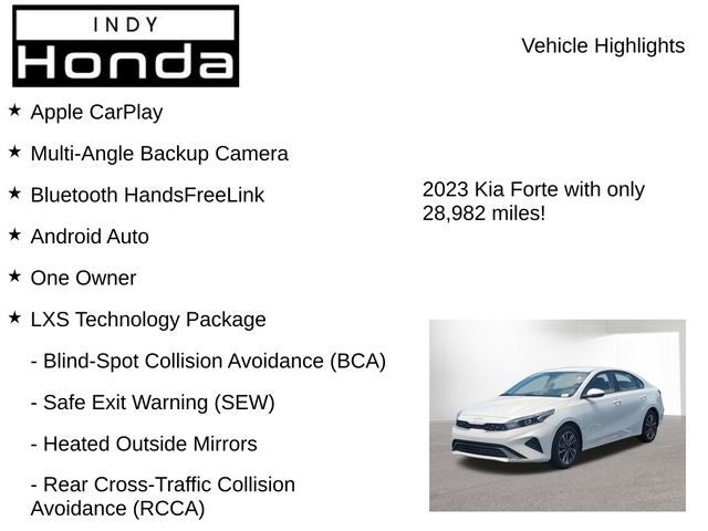 2023 Kia Forte LXS