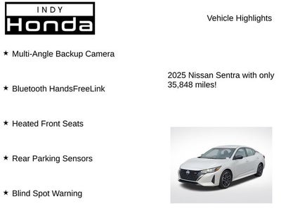 2025 Nissan Sentra SR