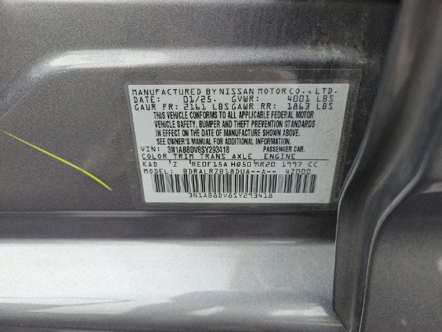 2025 Nissan Sentra SR