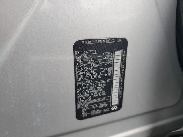 2019 INFINITI QX50 LUXE