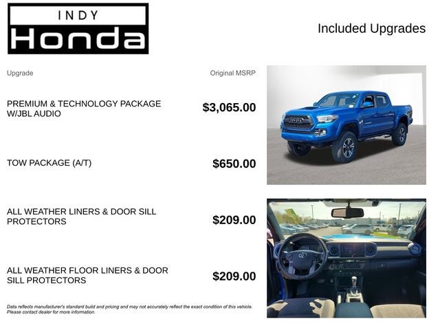 2017 Toyota Tacoma TRD Sport V6