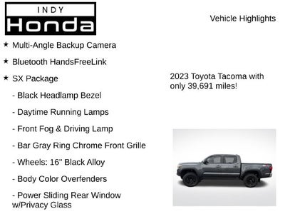 2023 Toyota Tacoma SR5 V6