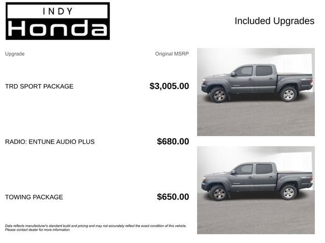 2015 Toyota Tacoma Base V6