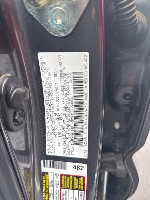 2015 Toyota Tacoma Base V6