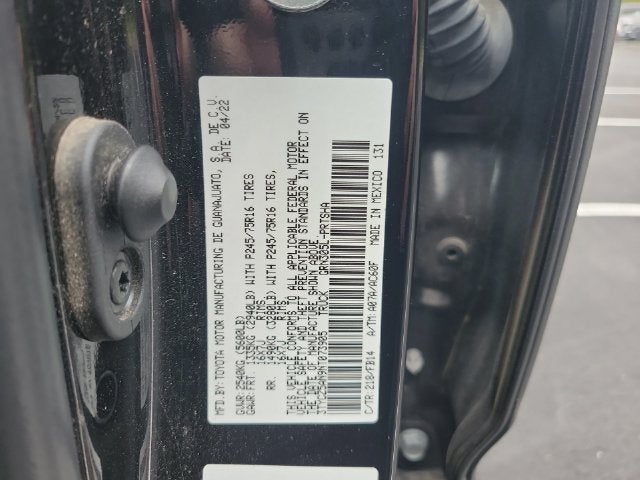2022 Toyota Tacoma SR V6
