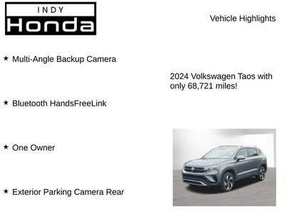 2024 Volkswagen Taos 1.5T SE