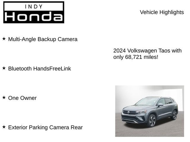 2024 Volkswagen Taos 1.5T SE